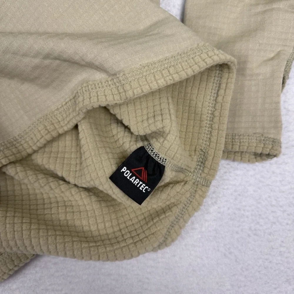 New Gen III Level 2‎ ECWCS Peckham Grid Fleece 1/4 Zip Undershirt XS-Regular Tan